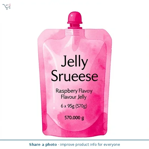 JellySqueeze Raspberry Flavour Jelly