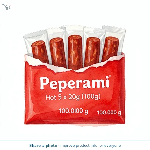 Peperami Hot 5 x 20g (100g)