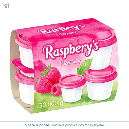 Hartley's Raspberry Flavour Jelly 6 x 125g