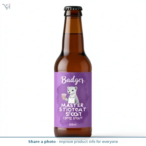 Badger Master Stoat Coffee Stout 500ml