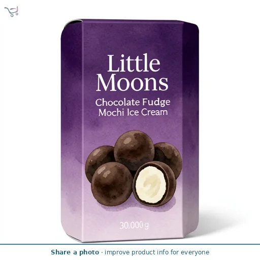 Little Moons Chocolate Fudge Mochi Ice Cream 6 x 30g