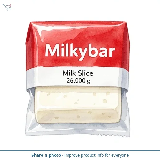 Milkybar Milk Slice 4 x 26g