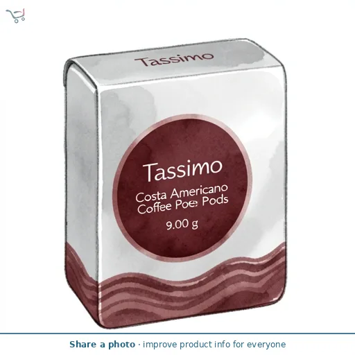 Tassimo Costa Americano Coffee Pods 12x9g