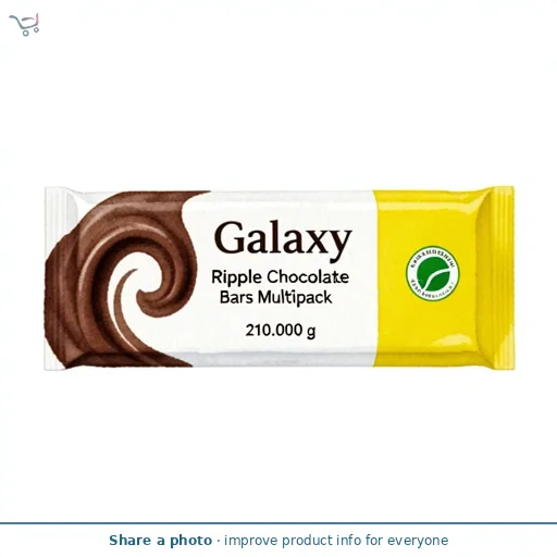 Galaxy Ripple Chocolate Bars Multipack 7 x 30g