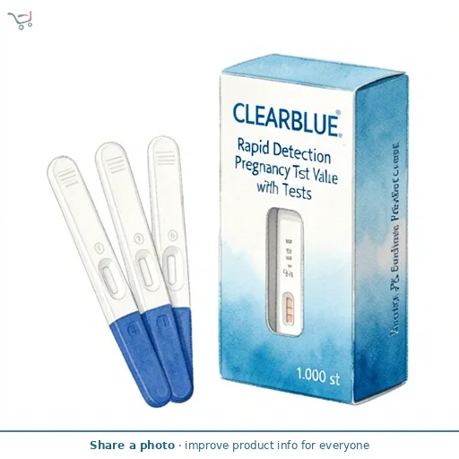 Clearblue Rapid Detection Pregnancy Test Value Pack with 3 Tests