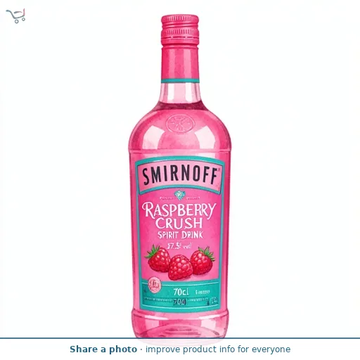 Smirnoff Raspberry Crush Spirit Drink 37.5% vol 70cl