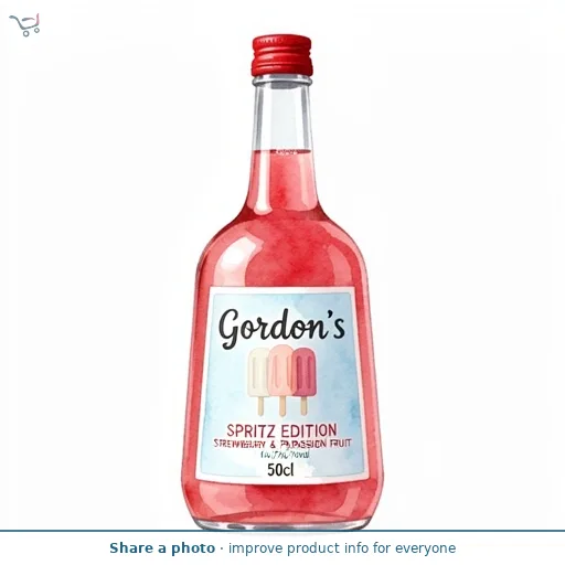 Gordons Strawberry & Passion Fruit 14.7% Vol, Spritz Edition 50cl