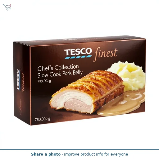 Tesco Finest Chef's Collection Slow Cook Pork Belly 780g