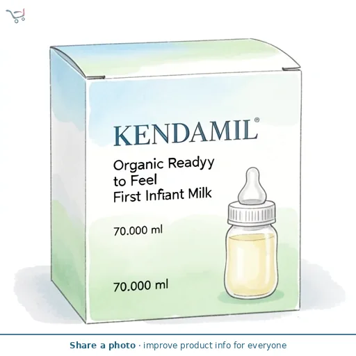 Kendamil Organic Ready to Feed First Infant Milk 6x70ml