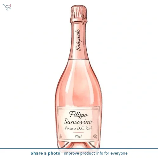 Fillipo Sansovino Prosecco D.O.C. Rosé 75cl