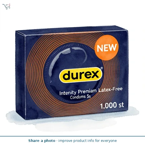 Durex Intensity Premium Latex-Free Condoms 5s