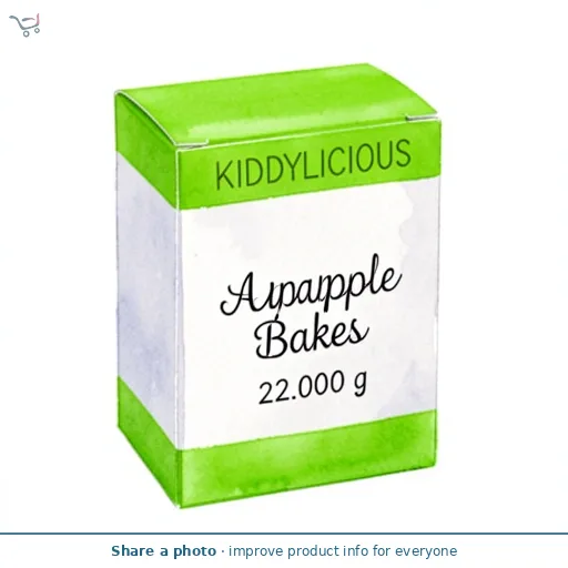 Kiddylicious Apple Bakes 6 X 22G