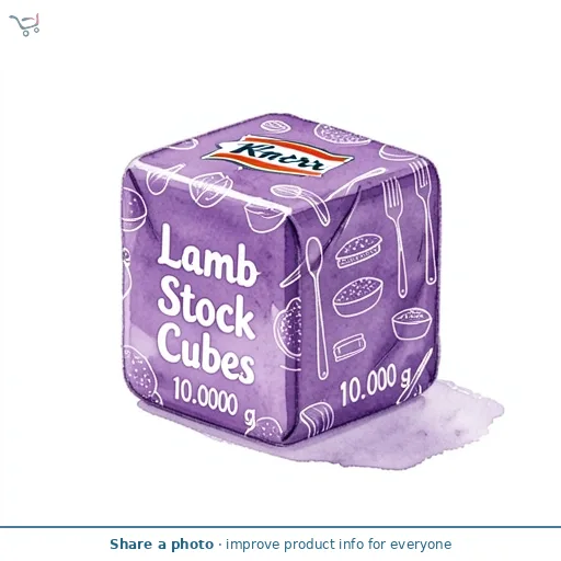Knorr Lamb Stock Cubes 8x10g
