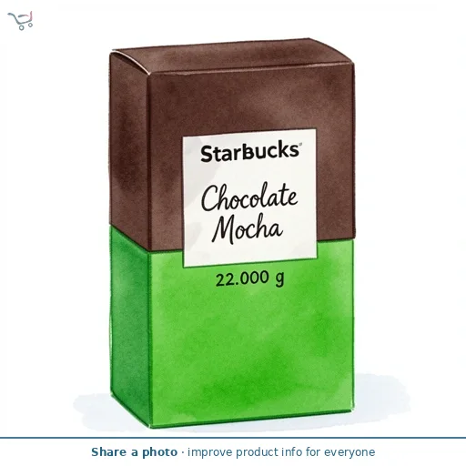 Starbucks Chocolate Mocha 5 x 22g