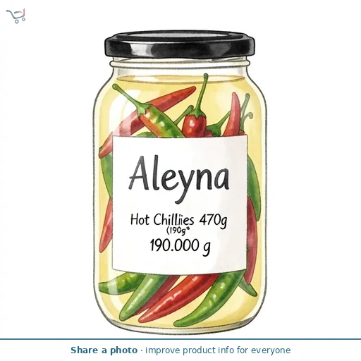 Aleyna Hot Chillies 470g (190g*)