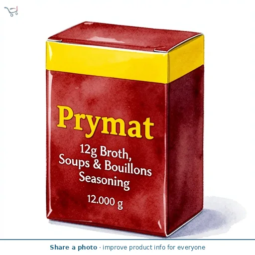 Prymat 12g Broth, Soups & Bouillons Seasoning
