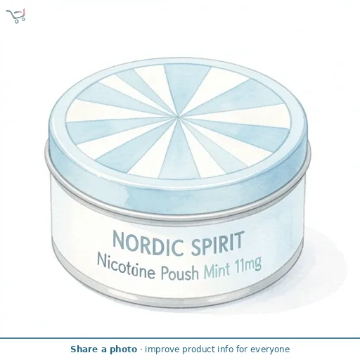 Nordic Spirit Nicotine Pouch Mint 11mg