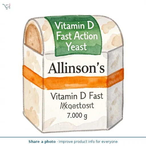 Allinson's Vitamin D Fast Action Yeast 6 x 7g