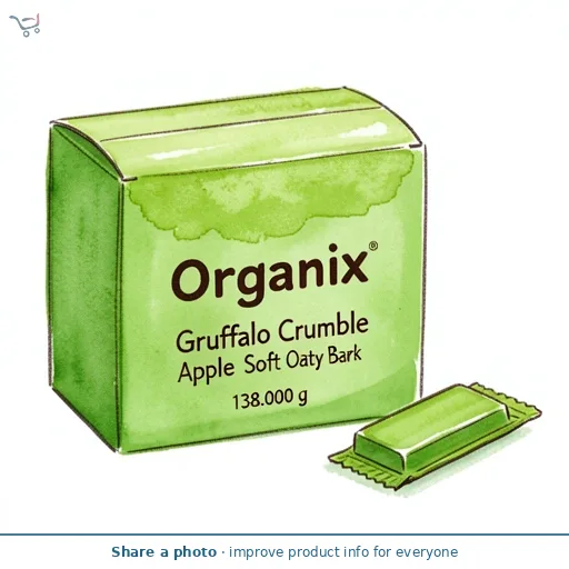 Organix Gruffalo Crumble Apple Soft Oaty Bars Multipack