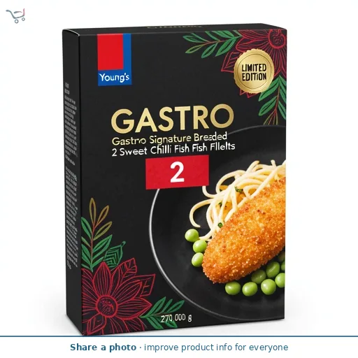 Young's Gastro Signature Breaded 2 Sweet Chilli Fish Fillets