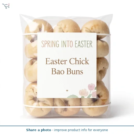 Easter Chick Bao Buns