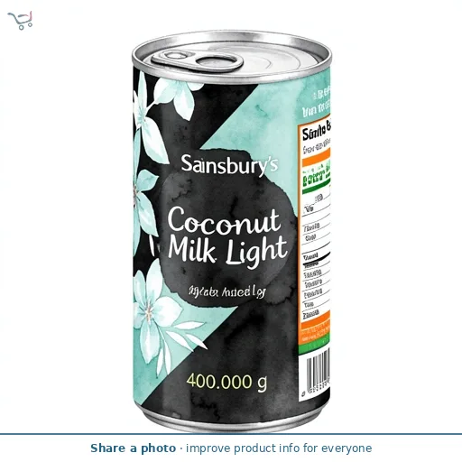 Sainsbury's Coconut Milk Light 400g