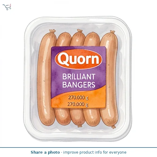 Quorn Brilliant Bangers 270g