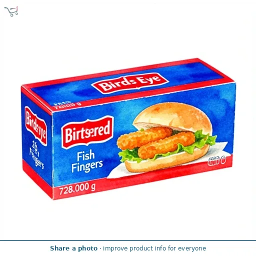 Birds Eye 26 Crispy Battered Fish Fingers 728g