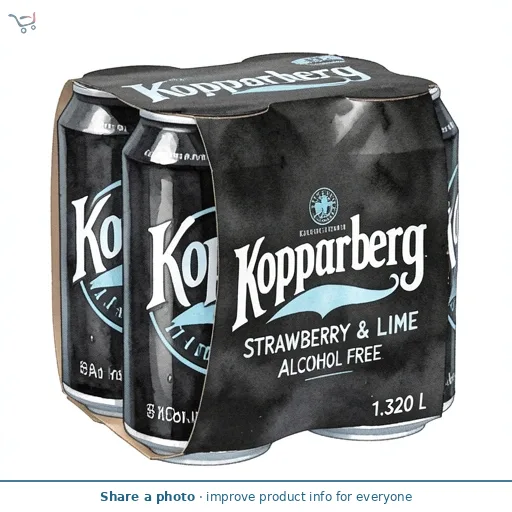Kopparberg Strawberry & Lime Alcohol Free 