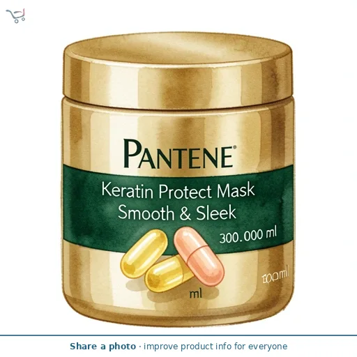 Pantene Keratin Protect Mask Smooth & Sleek 300ml