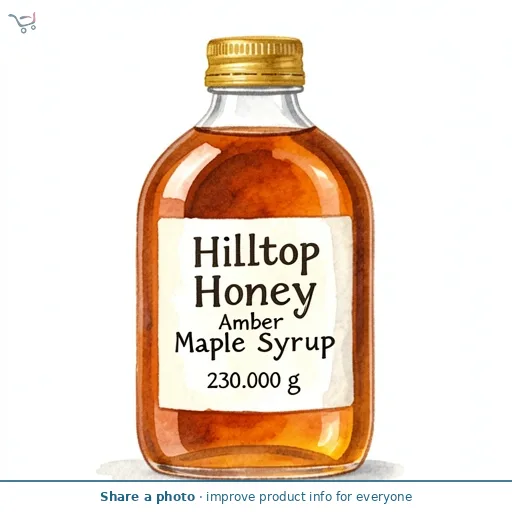 Hilltop Amber Maple Syrup 