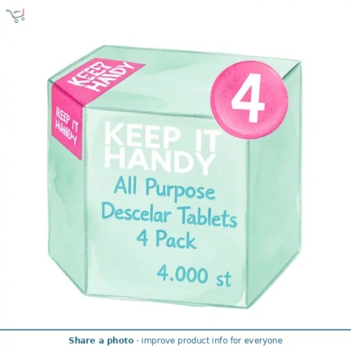 Keep It Handy All Purpose Descaler Tablets 4 Pack