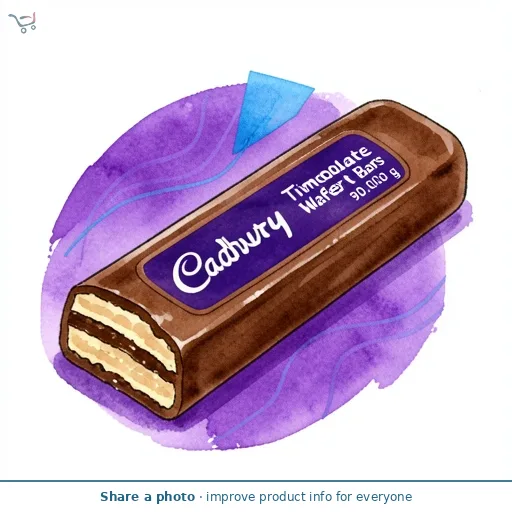 Cadbury Timeout Chocolate Wafer Bars   5 x 18g