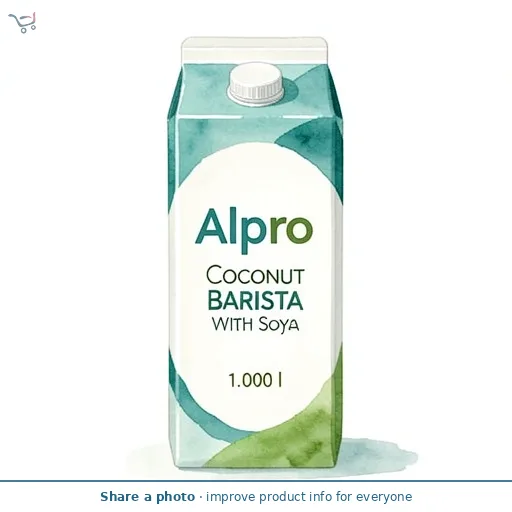 Alpro Coconut Barista With Soya