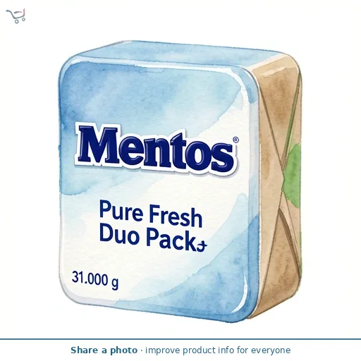 Mentos Pure Fresh Duo Pack Freshmint 