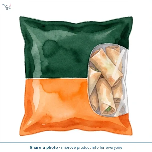 Humza 20 Piece Frozen Chicken Spring Rolls 650g