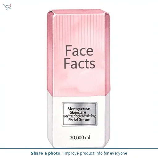 Face Facts Menopause Skincare Revitalising Facial Serum 30ml