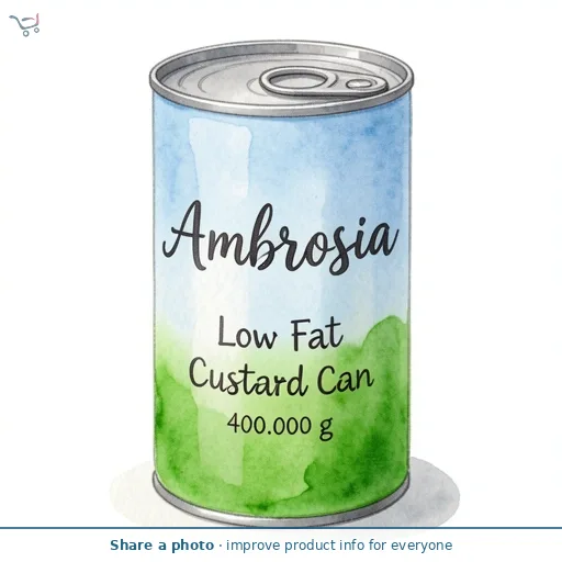 Ambrosia Low Fat Custard Can 400g