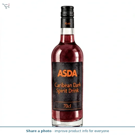 ASDA Caribbean Dark Spirit Drink 70cl