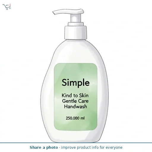 Simple Kind to Skin Gentle Care Handwash