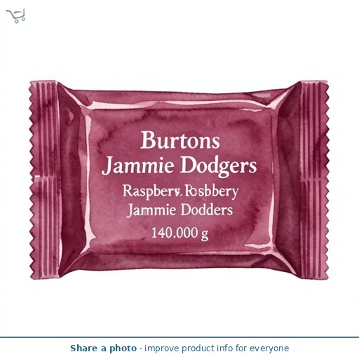 Jammie Dodgers Raspberry Flavour Biscuits