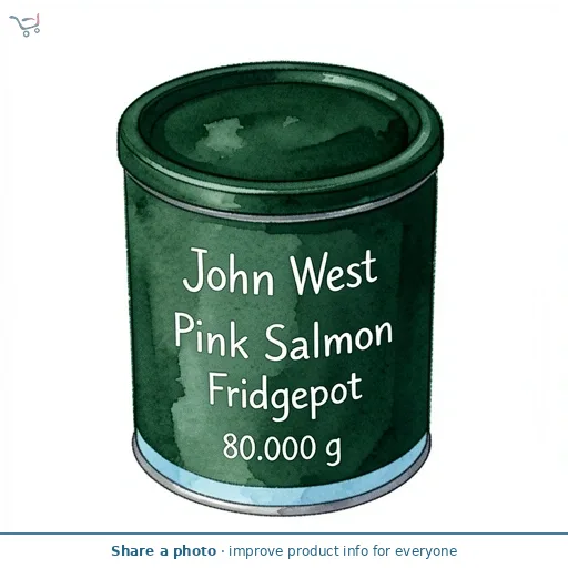 John West Pink Salmon Fridgepot 