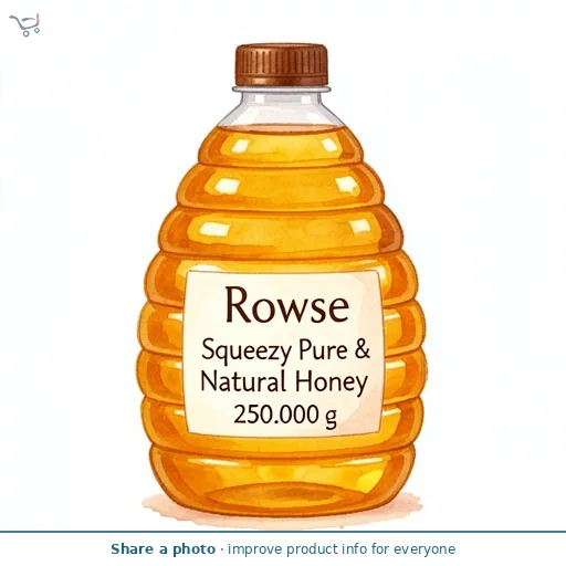 Rowse Squeezy Pure & Natural Honey 