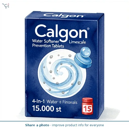 Calgon 4-In-1 Water Softener Limescale Prevention Tablets
