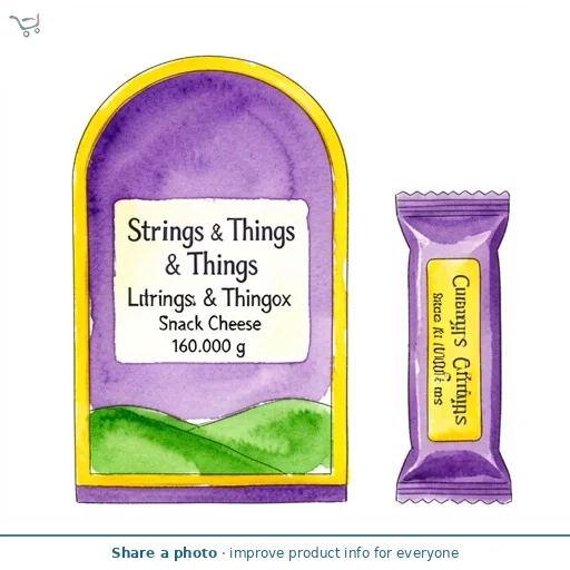 Cheestrings Strings & Things Lunchbox Snack Cheese