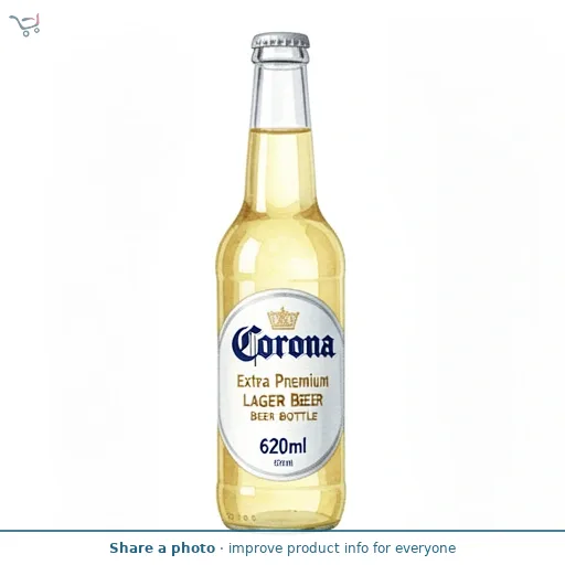 Corona Extra Premium Lager Beer Bottle 620ml