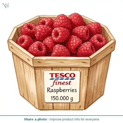 Tesco Finest Raspberries 150G