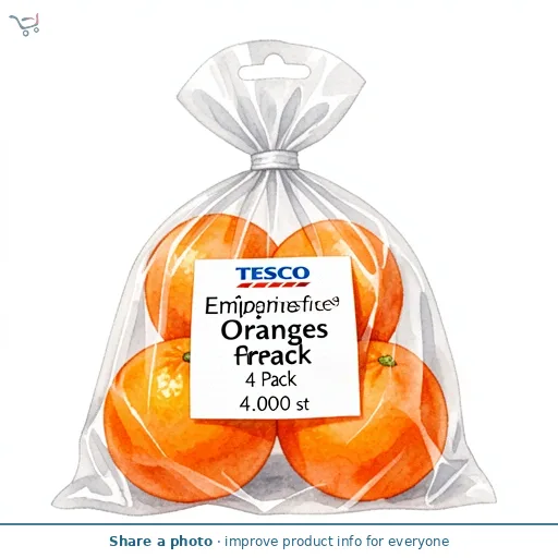 Tesco Finest Emperor Oranges 4 Pack