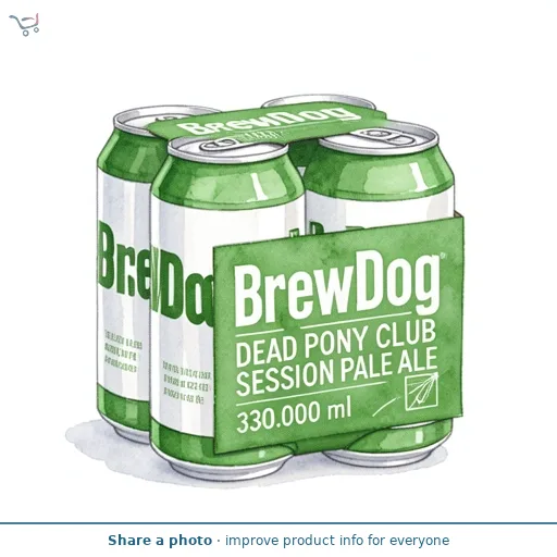 BrewDog Dead Pony Club Session Pale Ale 4 x 330ml