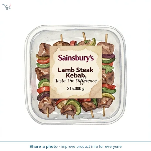Sainsbury's Lamb Steak Kebab, Taste The Difference 315g